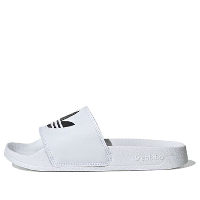 (GS) adidas Adilette Lite Slide 'White Black' EG8272